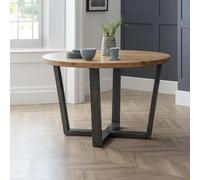 Brooklyn Dining Table - 4 Seater - 120cm - Round - Oak