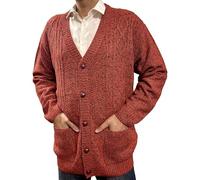 Brooklyn Imports LTD Big and Tall Size Cardigan 'Rambler' Thin Knit Long Sleeve Button Up Lightweight Jumper in Plus Size