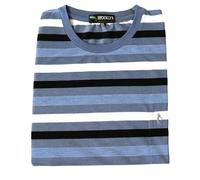 Brooklyn Imports LTD Big Size Striped Classic T-Shirt Short Sleeve with Chest Pocket Big & Tall Plus Size 2XL-5XL