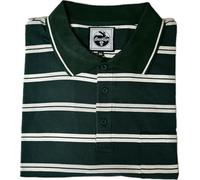 Brooklyn Imports LTD Mens Big Size Striped Polo Breatheable Plus Size Short Sleeve Top 3XL 4XL 5XL 6XL