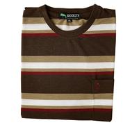 Brooklyn Imports LTD Striped T-Shirt with Chest Pocket Classic Fit Short Sleeve Casual Menswear in Multiple Colours
