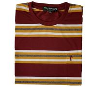 Brooklyn Imports LTD Striped T-Shirt with Chest Pocket Classic Fit Short Sleeve Casual Menswear in Multiple Colours