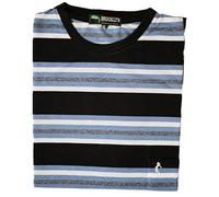 Brooklyn Imports LTD Striped T-Shirt with Chest Pocket Classic Fit Short Sleeve Casual Menswear in Multiple Colours