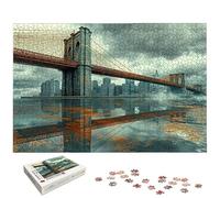 Brooklyn Jigsaw Puzzles for Adults 3000, 3000 Piece Jigsaw Puzzles for Adults, Landscape Jigsaws with Exquisite Packaging Box, Impossible Puzzle for Home Decor, Gifts for Women, Gifts for Men, -6807