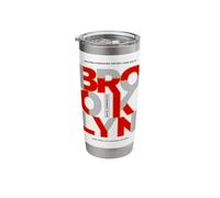 Brooklyn Moving Forward Never Look Back Stainless Steel Insulated Tumbler