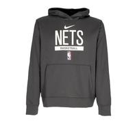 Brooklyn Nets Hoodie Tech Fleece Anthracite - male - Nike - Long Sleeve Training Tops - Gray - M - Sport M