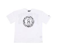 Brooklyn Nets Logo Tee White/Black - male - New Era - Training - White - L - Sport L