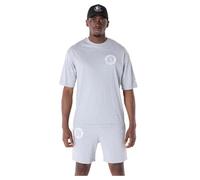 BROOKLYN NETS New Era NBA Oversized T-Shirt Heather Grey