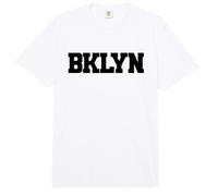 Brooklyn NEW YORK BKLYN Black Text Apparel Collection Comfort Colors Adult Heavyweight T-Shirt