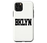 BROOKLYN, New York " BKLYN " Brooklyn | White Text Designed Case for iPhone 11 Pro