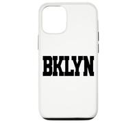 BROOKLYN, New York " BKLYN " Brooklyn | White Text Designed Case for iPhone 12/12 Pro