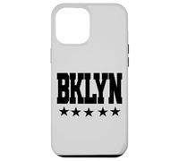 BROOKLYN, New York " BKLYN " Brooklyn | White Text Designed Case for iPhone 12 Pro Max