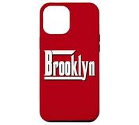 BROOKLYN, New York " BKLYN " Brooklyn | White Text Designed Case for iPhone 12 Pro Max