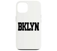 BROOKLYN, New York " BKLYN " Brooklyn | White Text Designed Case for iPhone 13