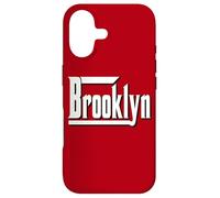 BROOKLYN, New York " BKLYN " Brooklyn | White Text Designed Case for iPhone 17