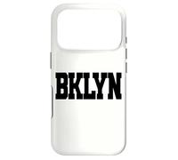 BROOKLYN, New York " BKLYN " Brooklyn | White Text Designed Case for iPhone 17 Pro