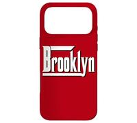 BROOKLYN, New York " BKLYN " Brooklyn | White Text Designed Case for iPhone 17 Pro Max