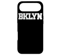 BROOKLYN, New York " BKLYN " Brooklyn | White Text Designed Case for iPhone Air