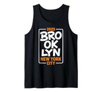 Brooklyn New York City 2025 Retro Style Design Tank Top