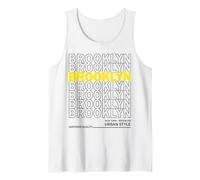 Brooklyn New York Urban Style Tank Top