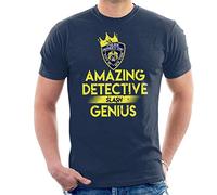 Brooklyn Nine Nine Amazing Detective Slash Genius Men's T-Shirt Navy Blue