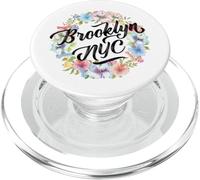 Brooklyn NYC Floral Hometown Pride PopSockets PopGrip for MagSafe