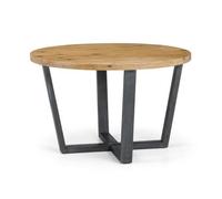 Brooklyn Oak 4 Seater Round Dining Table