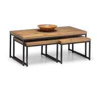 Brooklyn Oak Nest of Coffee Tables