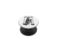 Brooklyn Record Store Raccoon Vinyl Collector PopSockets Adhesive PopGrip