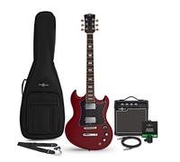 Brooklyn Select Electric Guitar Red 10W Guitar Amp & Accessory Pack