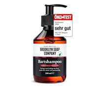 Brooklyn Soap Company® - Beard Wash Shampoo - Beard Soap - 250 ml - Fresh Scent - Natural Beard Care - Made in Germany - Cleans the Beard, Less Itchiness