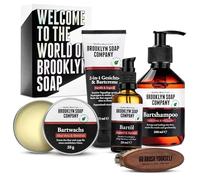 Brooklyn Soap Company: Ultimate Beard Box · Limited Edition Beard Care Kit for Men with Beard · High Quality Gift Box ✓