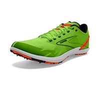 BROOKS 1000381D308 Draft XC Spikeless Men Green Gecko/Red Orange/White UK 10