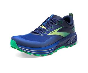 Brooks 1103761D403 Cascadia 16 Sneaker Male Blue/Surf The Web/Green UK 7