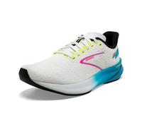 BROOKS Men's Hyperion Sneaker, White/Blue/Pink, 11.5 UK
