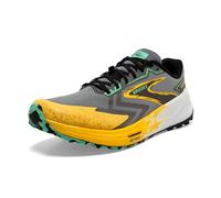 BROOKS Men's Catamount 3 Sneaker, Lemon Chrome Sedona Sage, 12 UK