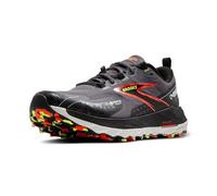 BROOKS Men's Cascadia 18 GTX Sneaker, Blackened Pearl/Black/Tomato, 6.5 UK