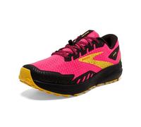 BROOKS Women's Divide 4 Sneaker, Diva Pink Black Lemon Chrome, 3 UK