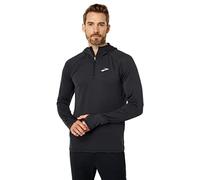 BROOKS 211402001 Notch Thermal Hoodie 2.0 Sweatshirt Men's Black Size 25
