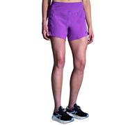 BROOKS 221465516 Chaser 5" Short Shorts Women's Washed Plum Size 20