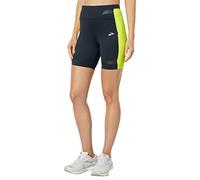 BROOKS 221565044 Run Visible 6" Short Tight Shorts Women's Asphalt/Nightlife Size 25