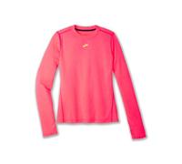 BROOKS 221637673 High Point Long Sleeve Sweatshirt Women's Neo Pink Size 35