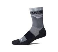 BROOKS 280491012 High Point Crew Socks Unisex Adult Asphalt/Black Size 35