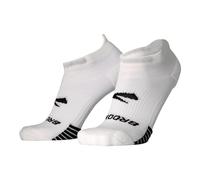 BROOKS 280496100 Ghost Lite No Show 2-Pack Socks Unisex Adult White Size 25