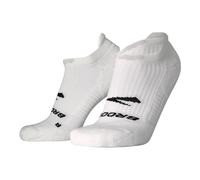 BROOKS 280498100 Ghost No Show Socks Unisex Adult White Size 30
