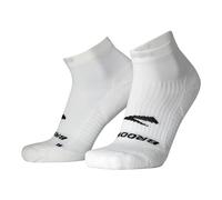 BROOKS 280499100 Ghost Quarter Socks Unisex Adult White Size 30