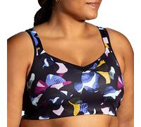 BROOKS 350081056 Drive Convertible Run Bra Sports Bra Women's Black/BR Stack Size 0341D