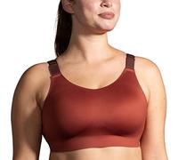 BROOKS 350086639 Dare Scoopback Run Bra Sports Bra Women's Copper/Run Raisin/Ice Blue Size 032AB