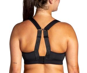 BROOKS 350089001 Drive Convertible Run Bra 2.0 Sports Bra Women's Black Size 0341C