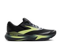 BROOKS Men's Adrenaline GTS 24 Weatherized Sneaker, Black Ebony New Yellow, 6.5 UK
